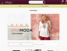 Tablet Screenshot of mia-moda.fr